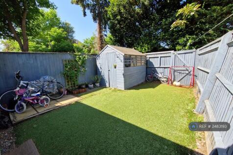Rear Private Garden With Shed