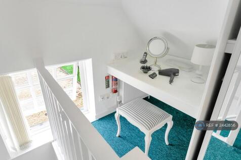 Dressing Table Area With Hair Drier.