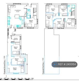 Floor Plan &#43; Room Numbers