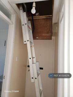 Access To Loft In Hallway