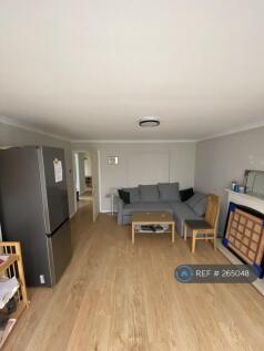 Living Room With Extra Fridge-Freezer