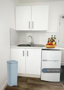 Sink And Fridge In Room