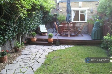 Back Garden Looking At The Flat