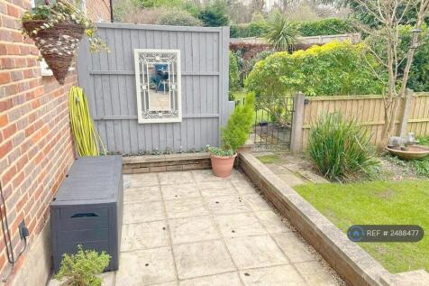 Patio Area Within Garden