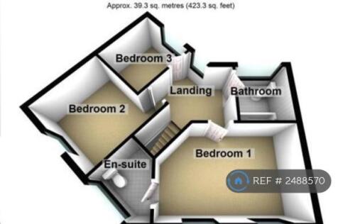 First Floor Layout 3d