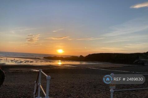 Crooklets Sunset By The Seaside