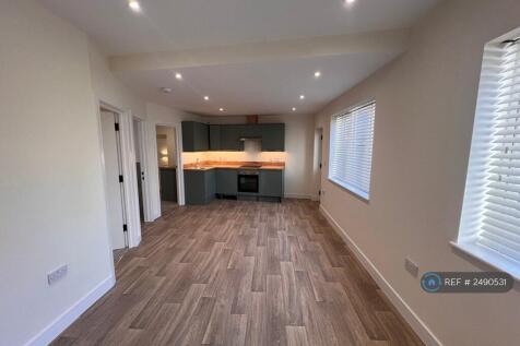 Living Area And Kitchen
