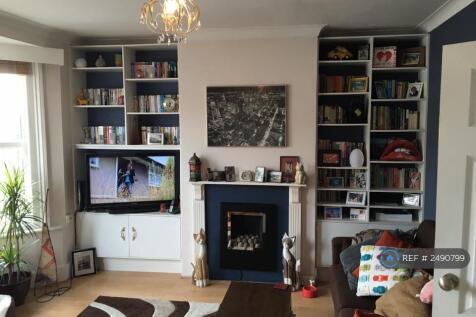 Living Room, Built In Storage
