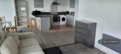 Kitchen Viewed From Living Area