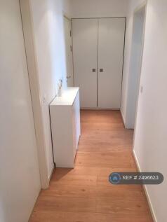 View Of Hallway And Storage Area