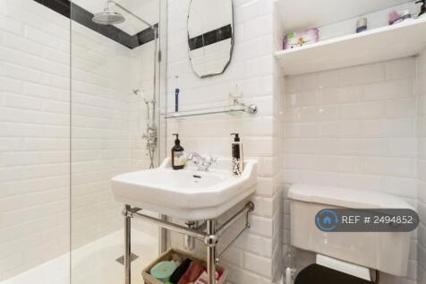 Modern, Clean Bathroom With Clean Finishes