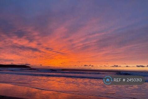 Woolacombe At Sunset