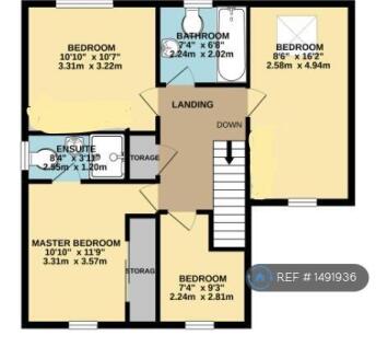 Floorplan Upstairs
