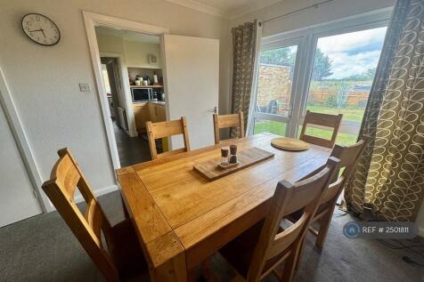 Dinning Area With French Doors