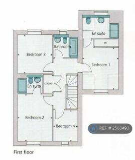 Upstairs Floorplan