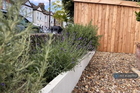 Front Garden And Bike Shed