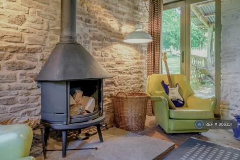 Fireplace In The Barn