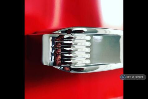 Bright Red Retro Fridge