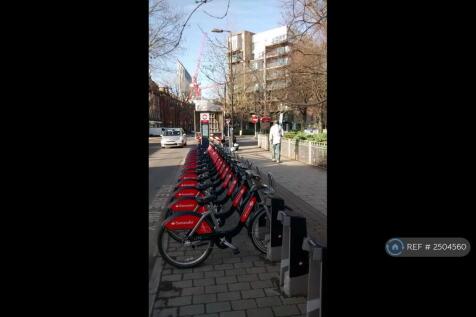 Santander Bikes Outside Block