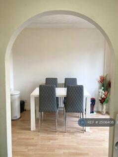 View Of Dining Room From Kitchen