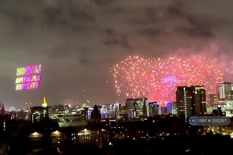View Of Nye Fireworks