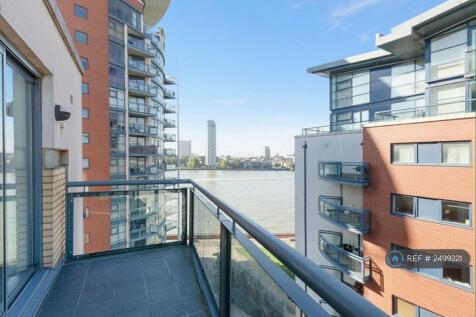 View Of River Thames From The Apartment Balcony
