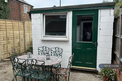 Back Yard &amp; Garage