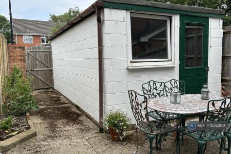 Back Yard &amp; Garage