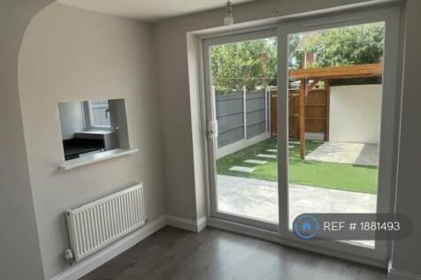 Living Room With Kitchen Hatch