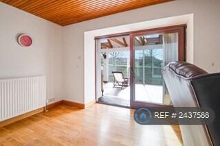 Double Doors Out To The Sunroom