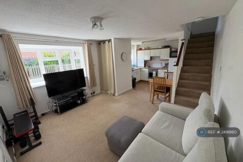 Living Room With View Of Kitchen