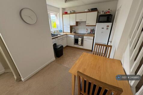 Living Room With View Of Kitchen