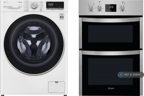 Washer Dryer 8kg- Double Oven