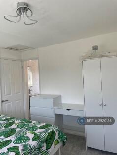 Desk, Wardrobe, Bedside Tables And Drawers