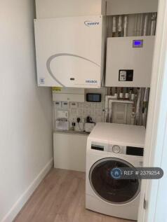 Large Laundry With New Wash/Dry Machine