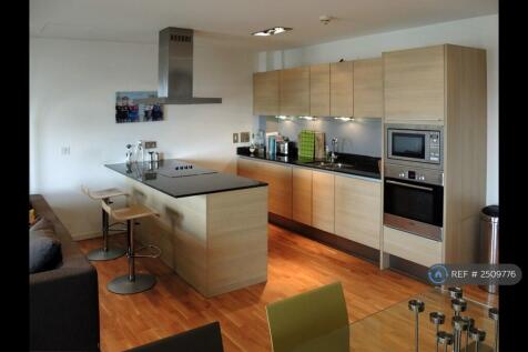 Living Room And Kitchen Area