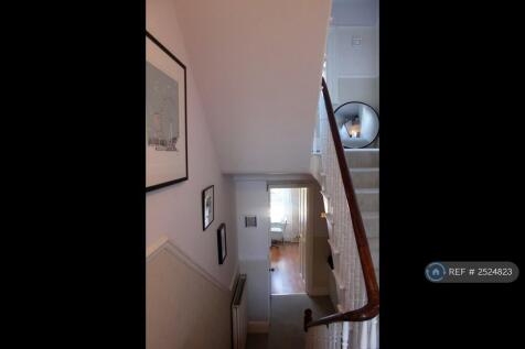 Looking Down Into Kitchen