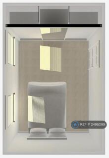 Double Room Plan With Fitted Wardrobe 