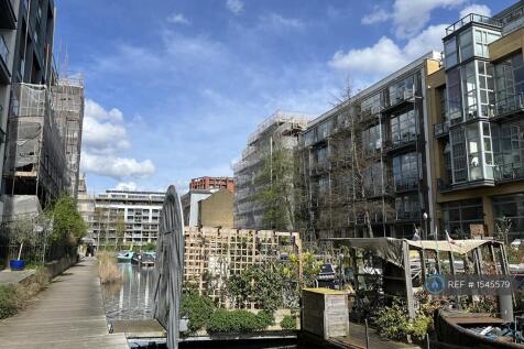 Looking Towards The Apartment From Teh Canal Path.