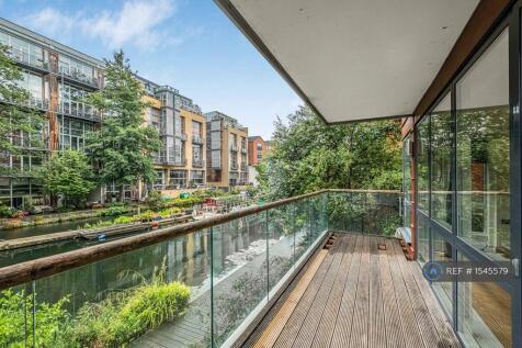 Balcony View South From Canal Basin To Footpath.