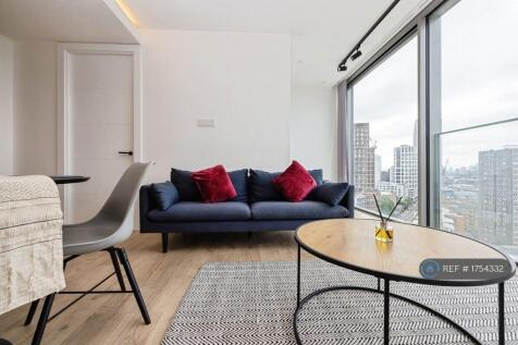 Living Room With City View