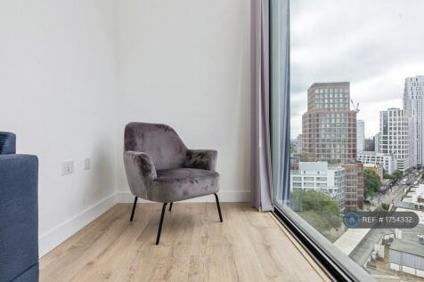 Living Room With City View