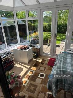 Conservatory Overlooking Garden And River Weaver