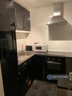Ikea Kitchen In Gloss Black