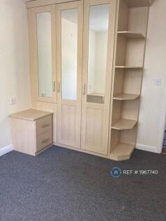 Fitted Wardrobe And Bedside Table