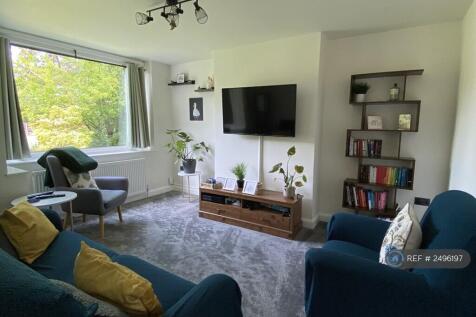 Living Room With Smart Tv