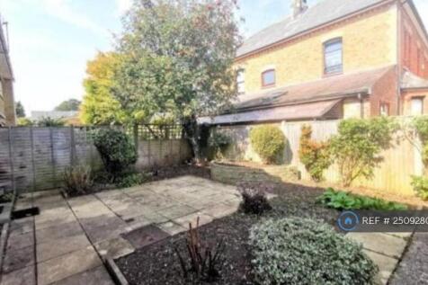 Back Garden In Winter