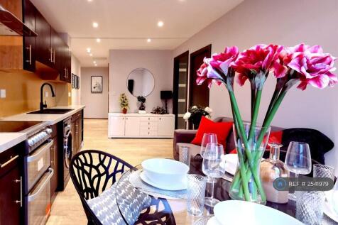 Living Room And Open Kitchen