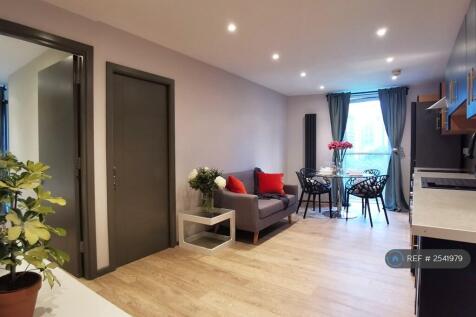 Living Room And Open Kitchen