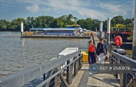River Bus To Central London. 2 Min Walk From Flat